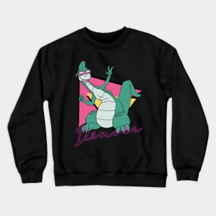 The Last 80s Dinosaur Crewneck Sweatshirt